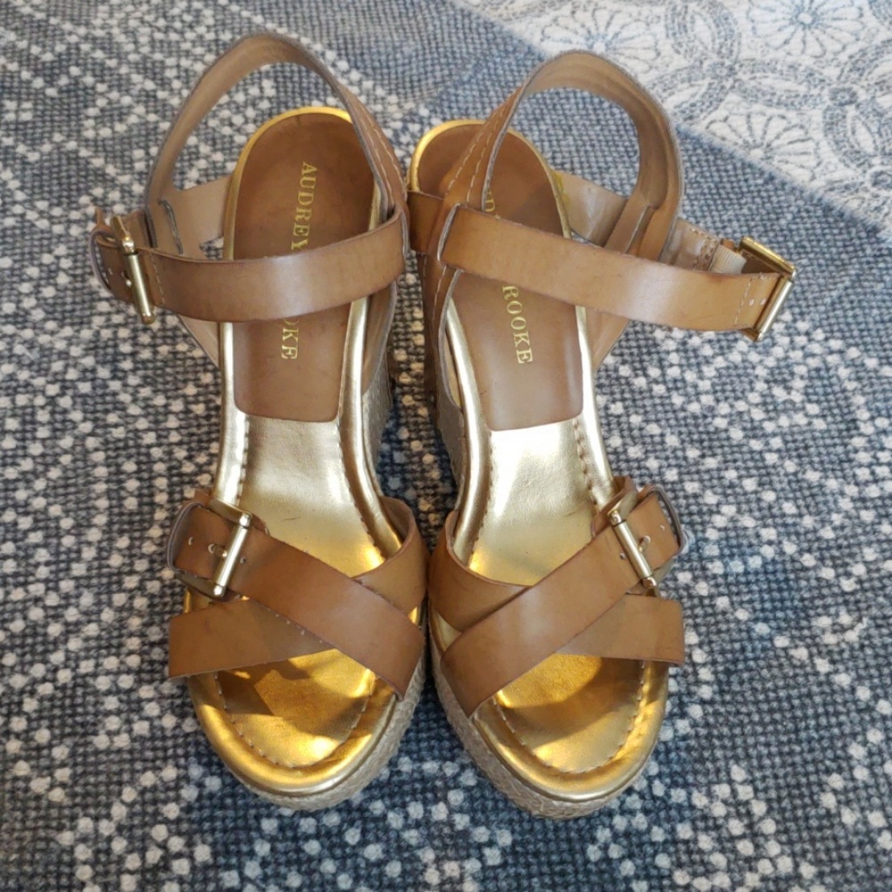 Audrey Brooke wedges